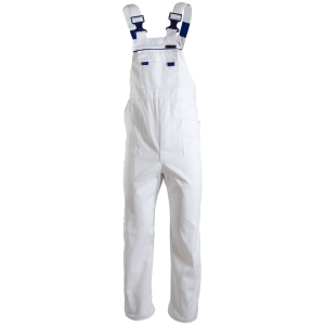 Ogrodniczki Max-Popular (białe)