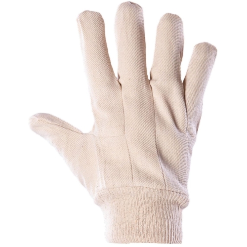 Rękawice drelichowe białe
