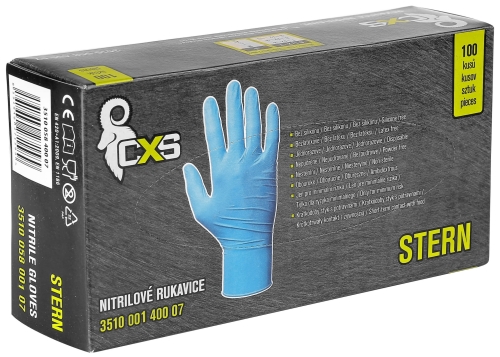 Rękawice nitrylowe CXS Stern