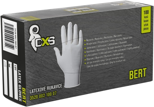 Rękawice lateksowe CXS Bert
