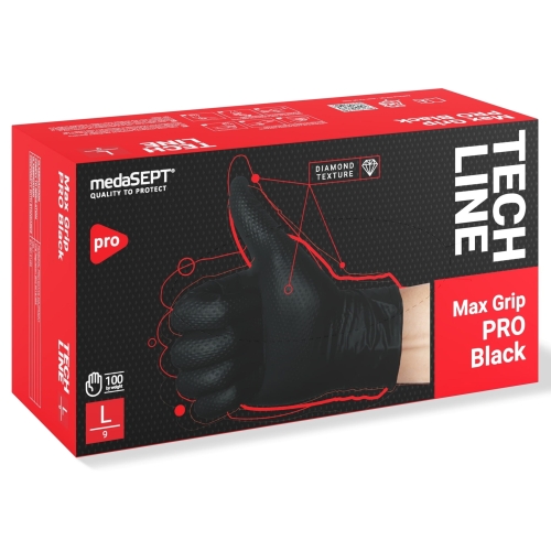 Rękawice nitrylowe Max Grip Pro