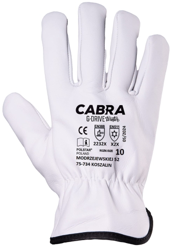 Rękawice ocieplane Cabra G-Drive Winter