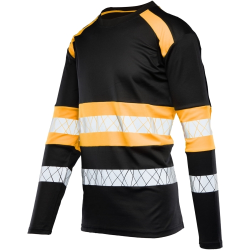 Seven Kings Eco Rival - ARKL - Koszulka Dlugi Rekaw Longsleeve - Czarny - Pomaranczowy - 03.jpg