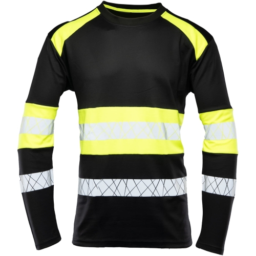 Seven Kings Eco Rival - ARKL - Koszulka Dlugi Rekaw Longsleeve - Czarny - Zolty - 01.jpg