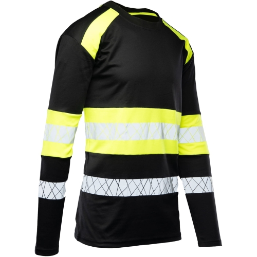 Seven Kings Eco Rival - ARKL - Koszulka Dlugi Rekaw Longsleeve - Czarny - Zolty - 02.jpg