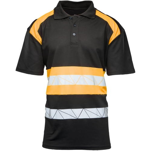 Seven Kings Eco Rival - ARKP - Koszulka Polo - Czarny - Pomaranczowy - 01.jpg