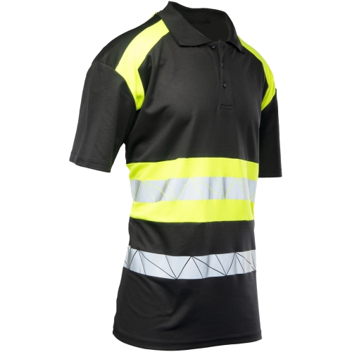 Seven Kings Eco Rival - ARKP - Koszulka Polo - Czarny - Zolty - 02.jpg