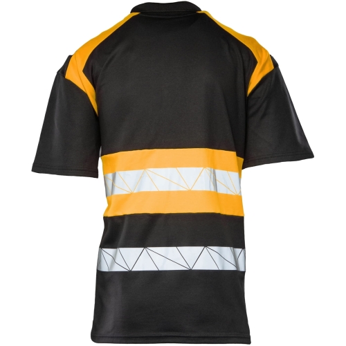 Seven Kings Eco Rival - ARKP - Koszulka Polo - Czarny - Zolty - Pomaranczowy - 04.jpg