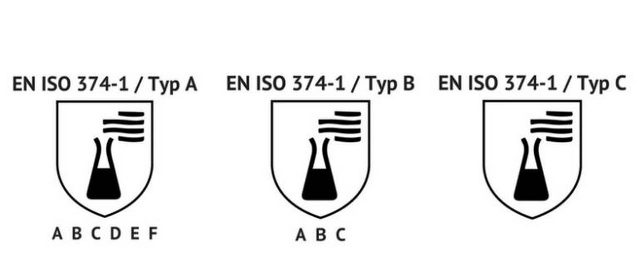 rękawice robocze EN 374